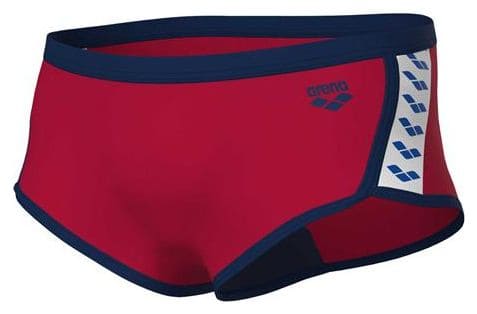 Bañador corto Arena Icons Low Rise en rojo para hombre