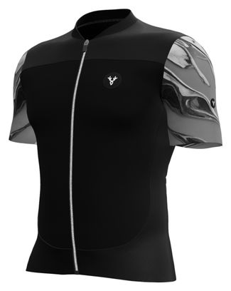 LeBram Ventoux Pétrole Short Sleeves Jersey Black