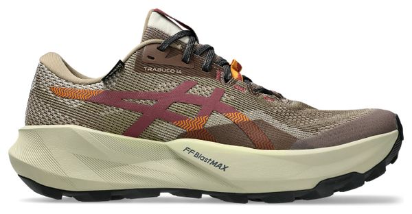 Asics Trabuco 14 GTX Men's Brown Trail Running Shoes