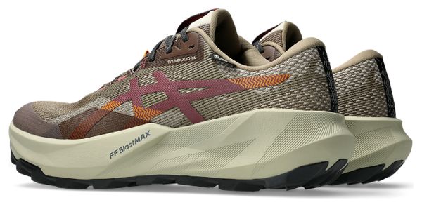 Asics Trabuco 14 GTX Men's Brown Trail Running Shoes