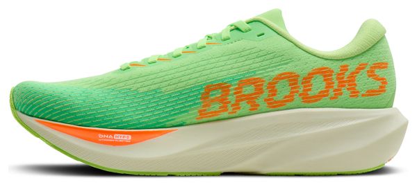 Brooks Ghost Amp Men's Running Shoes - Green/Orange