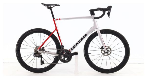 Produit reconditionné · Cannondale Supersix Evo Carbone Di2 12V · Gris / Vélo de route / Cannondale | Très bon état