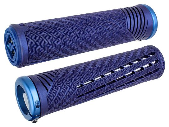 Paire de Grips ODI CF V2.1 Bleu Sapphire