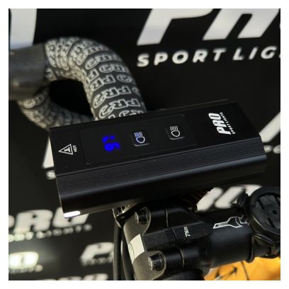 Juego de luces para bicicleta 1200 y 125 lúmenes delantera y trasera