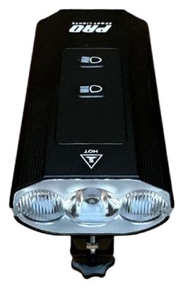 Juego de luces para bicicleta 1200 y 125 lúmenes delantera y trasera