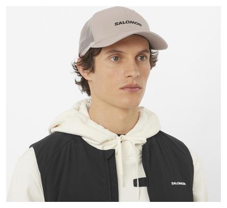 Salomon Logo Trucker Cap Bruin
