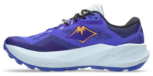 Chaussures Trail Asics Trabuco 14 Bleu/Orange Homme