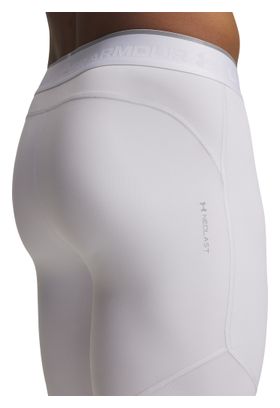 Cuissard de Compression Under Armour HeatGear Elite Blanc Homme