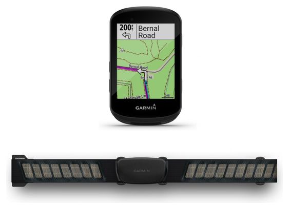 Pack Compteur GPS Garmin Edge 530 + Ceinture Cardiofréquencemètre