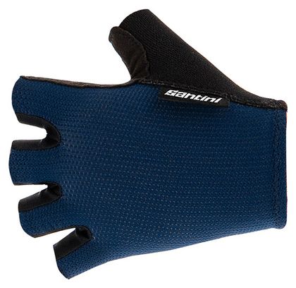 Santini Brisk Mesh Summer Blue Gloves