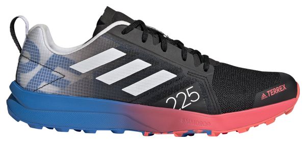 Adidas Terrex Speed Flow Trail Schoenen Zwart Blauw Rood