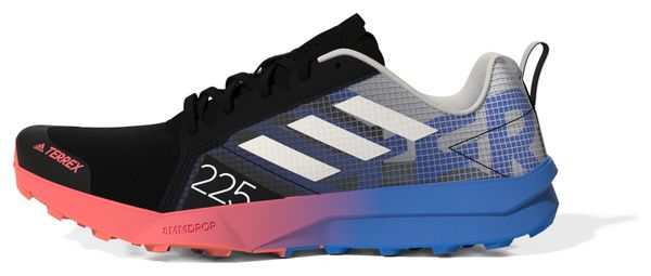 Adidas Terrex Speed Flow Trail Schoenen Zwart Blauw Rood