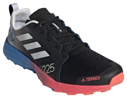 Adidas Terrex Speed Flow Trail Schoenen Zwart Blauw Rood