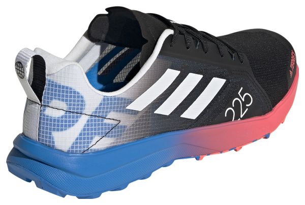 Adidas Terrex Speed Flow Trail Schuhe Schwarz Blau Rot