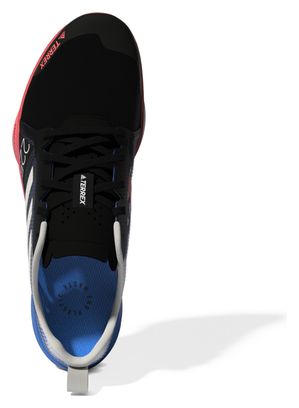 Chaussures de Trail Running adidas Terrex Speed Flow Noir Bleu Rouge