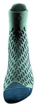 Chaussettes De Randonnée Therm-Ic Outdoor UltraCool Crew Mi Haute Vert Femme