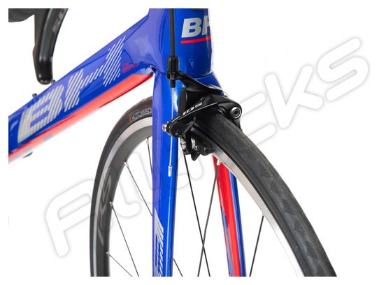 Bici da Corsa BH Quartz 3.0 Shimano 105 11V 700 mm Blu Rossa 2020