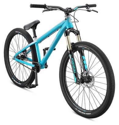 Mongoose Fireball Single Speed Dirt Bike Blue Cyan 2021