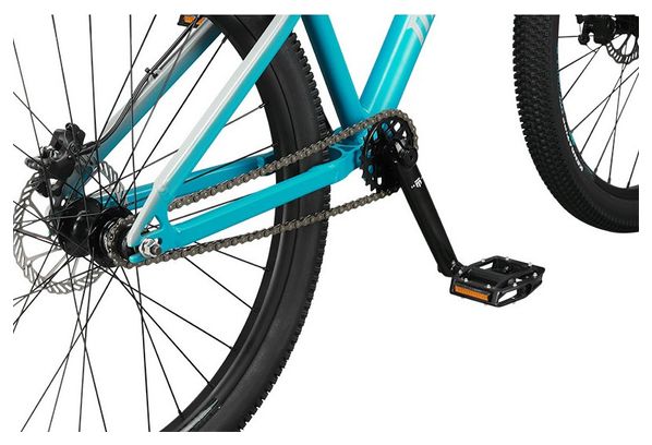 Mongoose Fireball Single Speed Dirt Bike Blue Cyan 2021