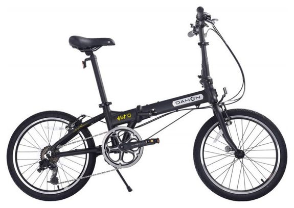 Bicicleta plegable Dahon Hit Naked 6V 20'' Negra 2022