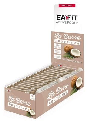 EAFIT Barre Protéinée Présentoir de 24 Barres de 46g - Noix de coco