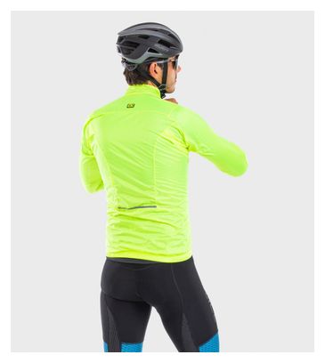 Alé Light Pack Long Sleeve Jacket Fluorescent Yellow