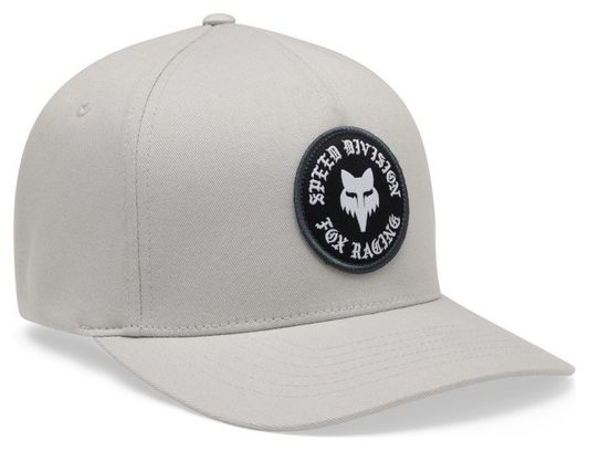 Cappellino Fox Badge Flexfit Grigio Chiaro