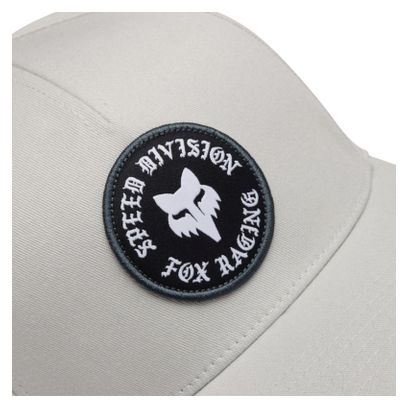 Cappellino Fox Badge Flexfit Grigio Chiaro