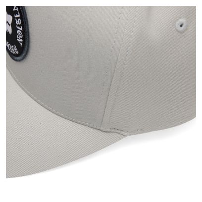 Cappellino Fox Badge Flexfit Grigio Chiaro