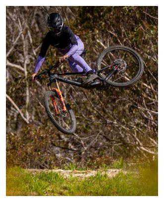 Dharco Race Long Sleeve Jersey Paars/Zwart