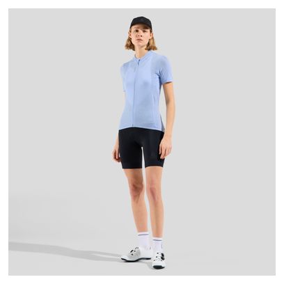 Odlo Zeroweight Performance Wool 125 Maglia a maniche corte da donna Blu