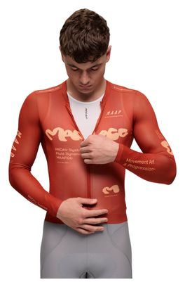 Maap Strata Pro Air 3.0 Men's Long-Sleeve Jersey - Brown