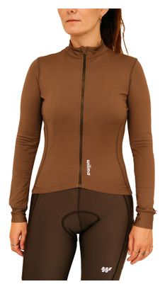 Women's Wilma Billie Brown long sleeve jersey