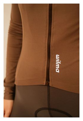 Women's Wilma Billie Brown long sleeve jersey