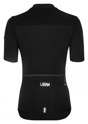 Lebram Allos Women Short Sleeve Jersey Black Tailored Fit