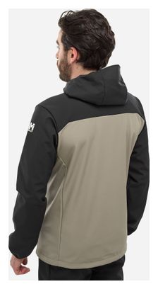 Millet Seneca Shield Hoodie Softshelljacke Beige/Schwarz Mann