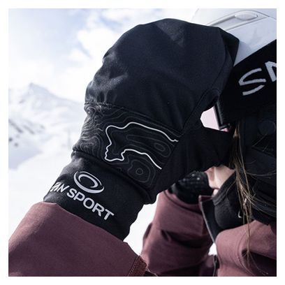 Gants BV Sport Hybrides Reflect Noir