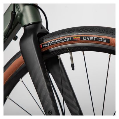 Triban GRVLW120 Donna Gravel Bike microSHIFT XLE 10S 700 mm Mélèze Green 2021