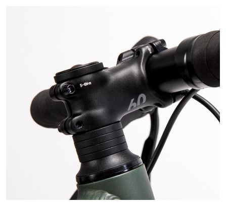 Triban GRVLW120 Donna Gravel Bike microSHIFT XLE 10S 700 mm Mélèze Green 2021
