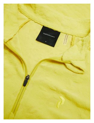 Maglione Peak Performance Discover giallo da donna