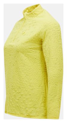 Maglione Peak Performance Discover giallo da donna