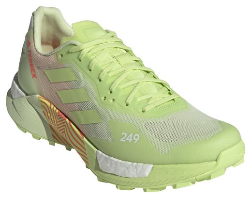 Chaussures de Trail Running adidas Terrex Agravic Ultra Jaune Rouge Femme