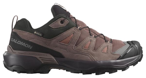 Salomon X Ultra 360 Leather GTX Hiking Shoes, Brown, Women's