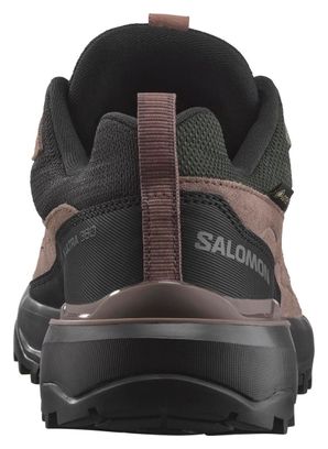 Salomon X Ultra 360 Leather GTX Hiking Shoes, Brown, Women's