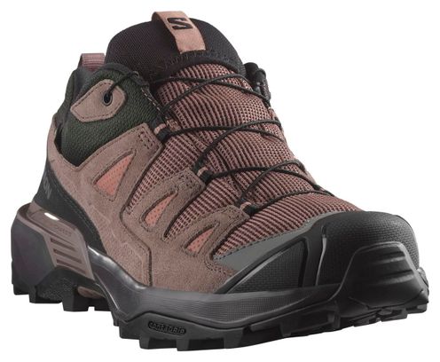 Salomon X Ultra 360 Leather GTX Hiking Shoes, Brown, Women's