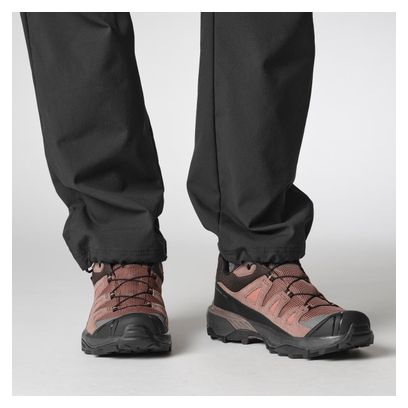 Salomon X Ultra 360 Leather GTX Hiking Shoes, Brown, Women's