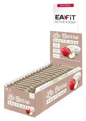 EAFIT La Barre Protéinée Pomme Yaourt - Boite de 24 barres