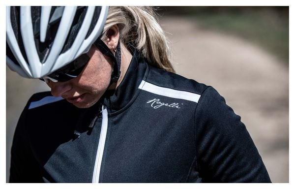 Veste Velo Hiver Rogelli Pesara - Femme - Noir/Blanc