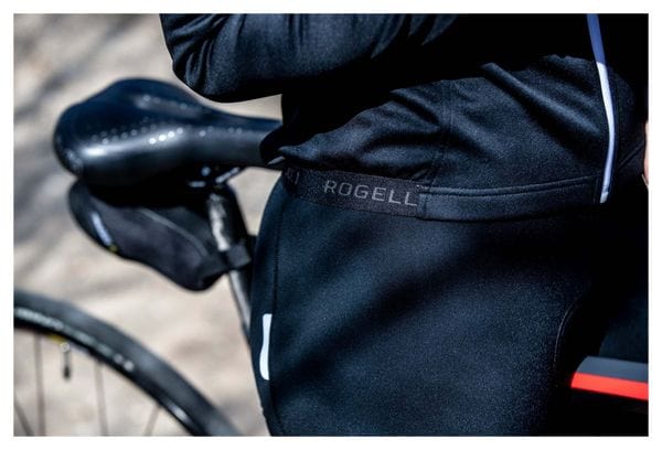 Veste Velo Hiver Rogelli Pesara - Femme - Noir/Blanc