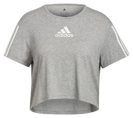T-shirt femme adidas M4t Cotton-Touch Cropped Sport